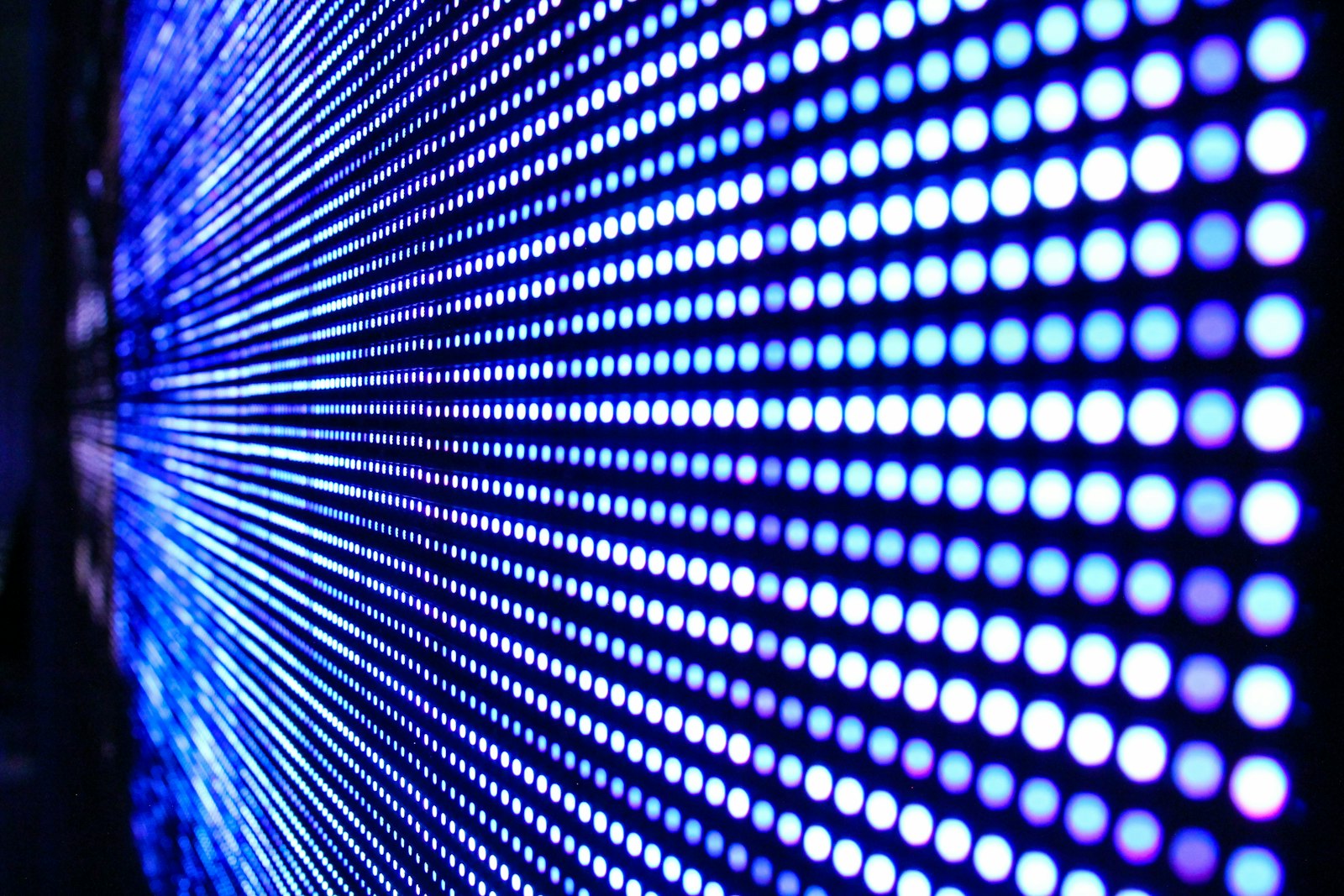 Array of energy-efficient LED lights